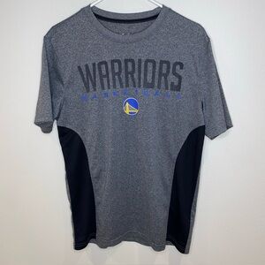 Golden State Warriors Ultra‎ Game Short Sleeve Shirt Men’s M Black & Grey NBA